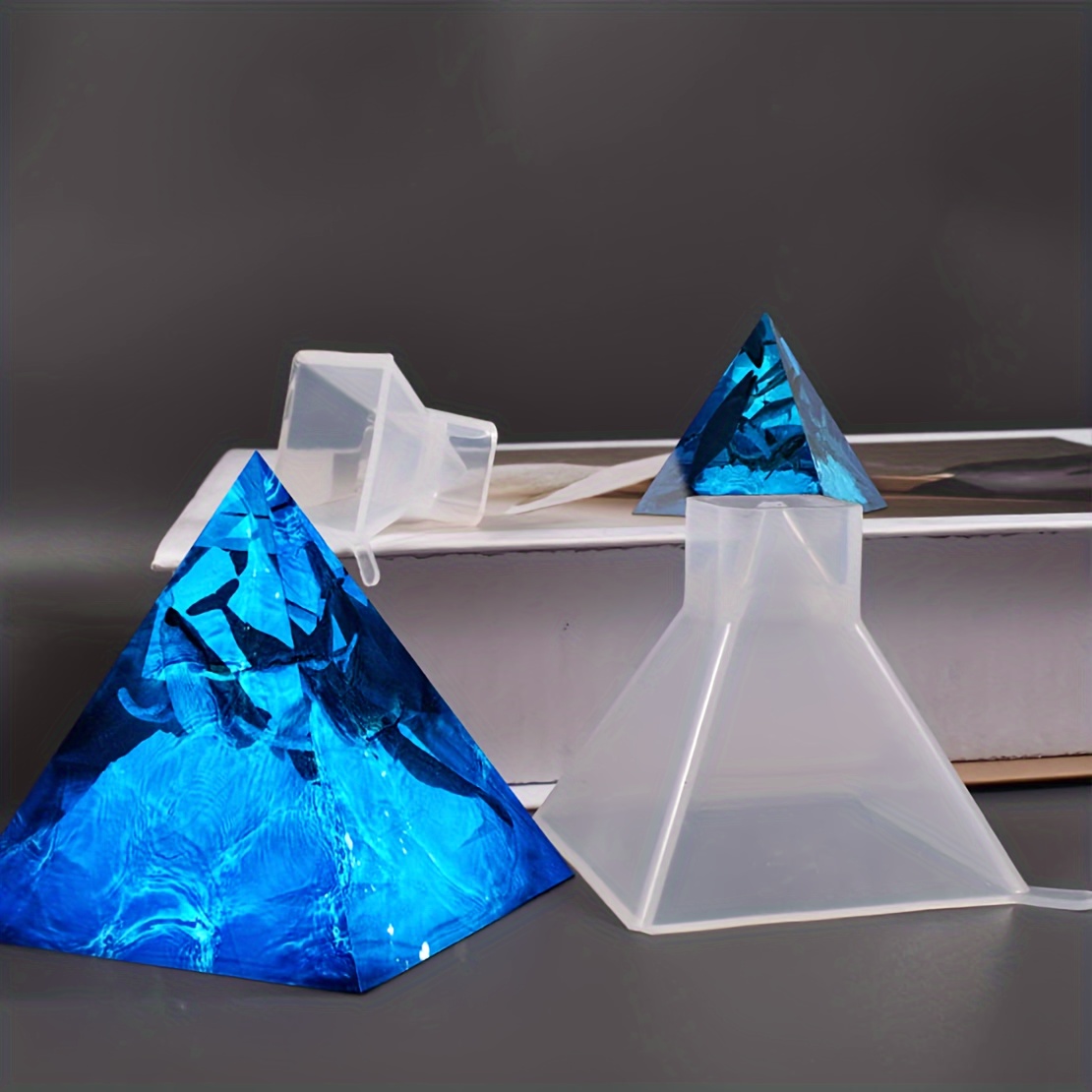 Silicone Pyramid Molds For Resin resin Pyramid Molds For Diy - Temu New  Zealand