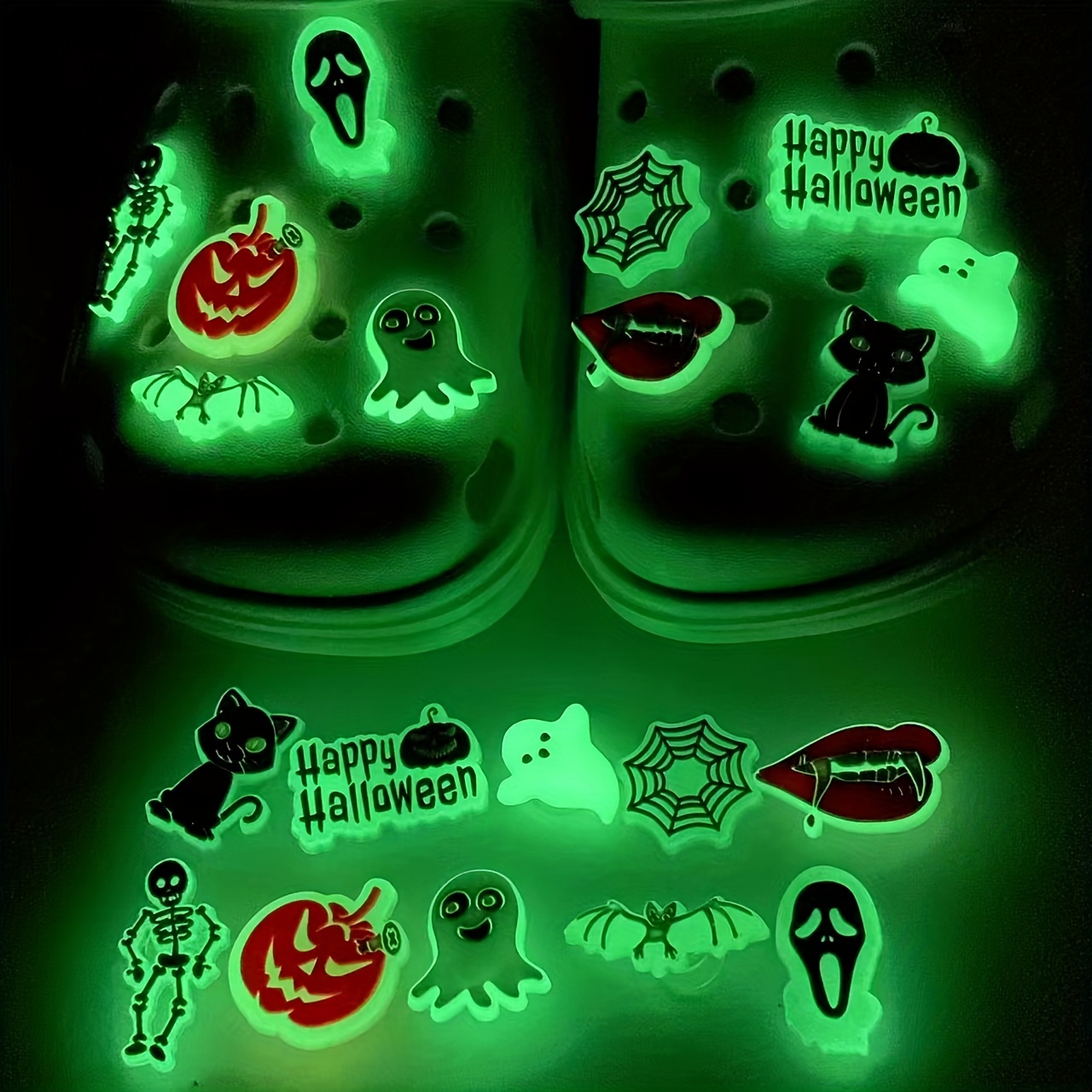 8 croc charms horror Halloween scary movie in 2023
