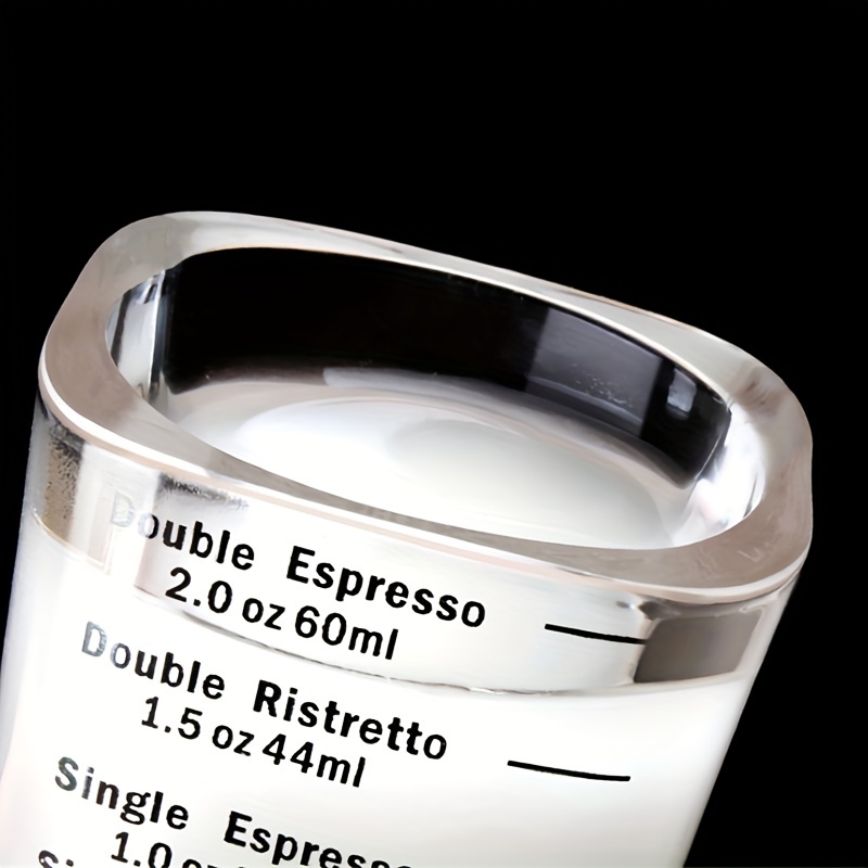 Espresso Measuring Cup Stainless Steel - Set of 2pcs Espresso Shot