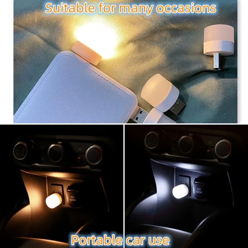 USB Night Light, USB LED Light, Energy-Saving Light, Compact
