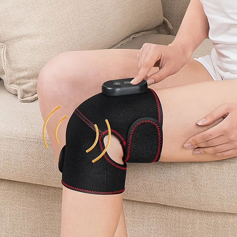 Intelligent Charging Heating Vibration Knee Massage - Temu Canada