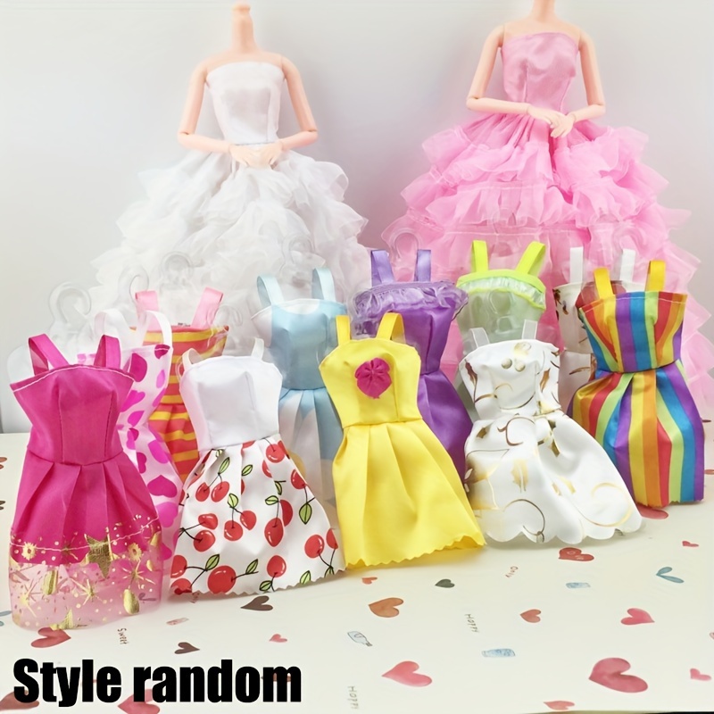 Roupa de boneca barbie original, vestidos, acessórios, conjuntos de roupas,  marca superior, brinquedos para meninas, presentes de aniversário de natal  - AliExpress