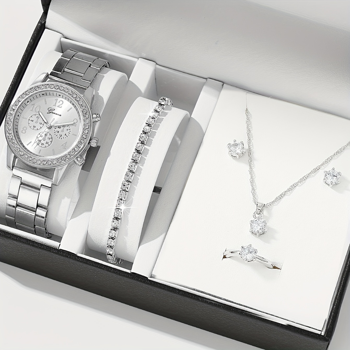 ネックレス&ブレスレット&宝石つき腕時計 - 腕時計(アナログ)