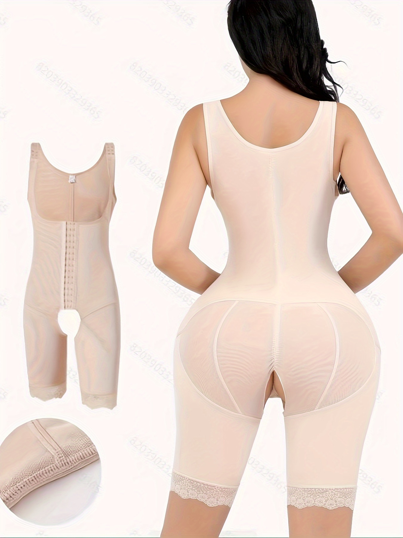 AOOCHASLIY Shapewear for Women Clearance Waist Shapers Slimming Panties  Panty Waist Trainer Solid Corset Waist Trainer Panties 