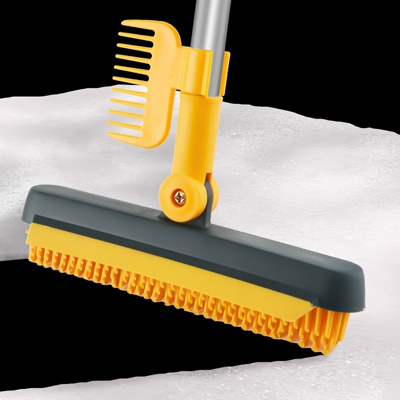 Rotating Cleaning Brush Crevice Floor Scrub Brush Tile Grout Broom