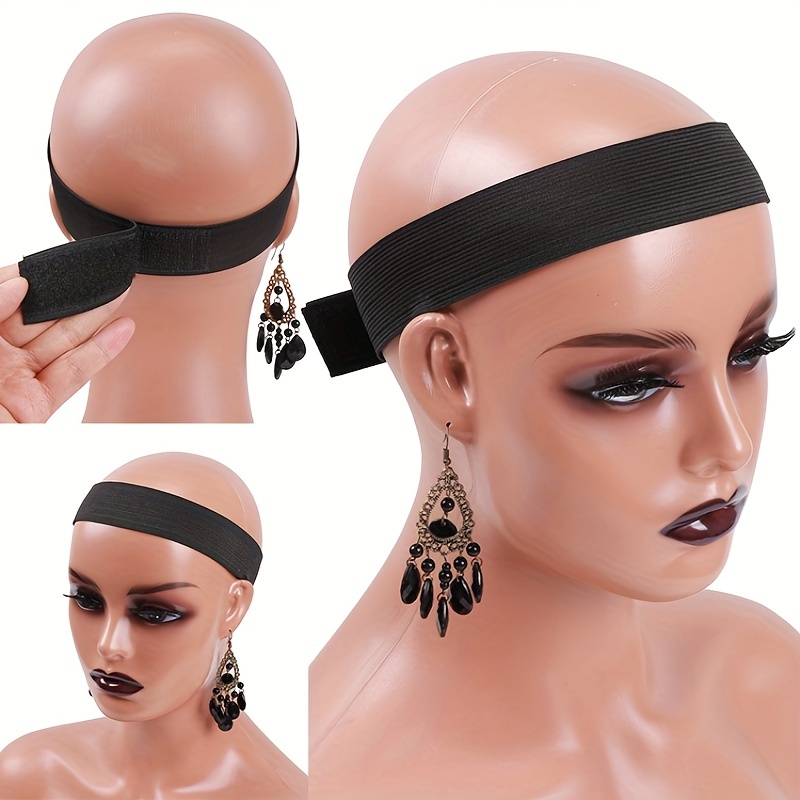 Lace Melting Band Elastic Headbands For Wig Edges Lace - Temu
