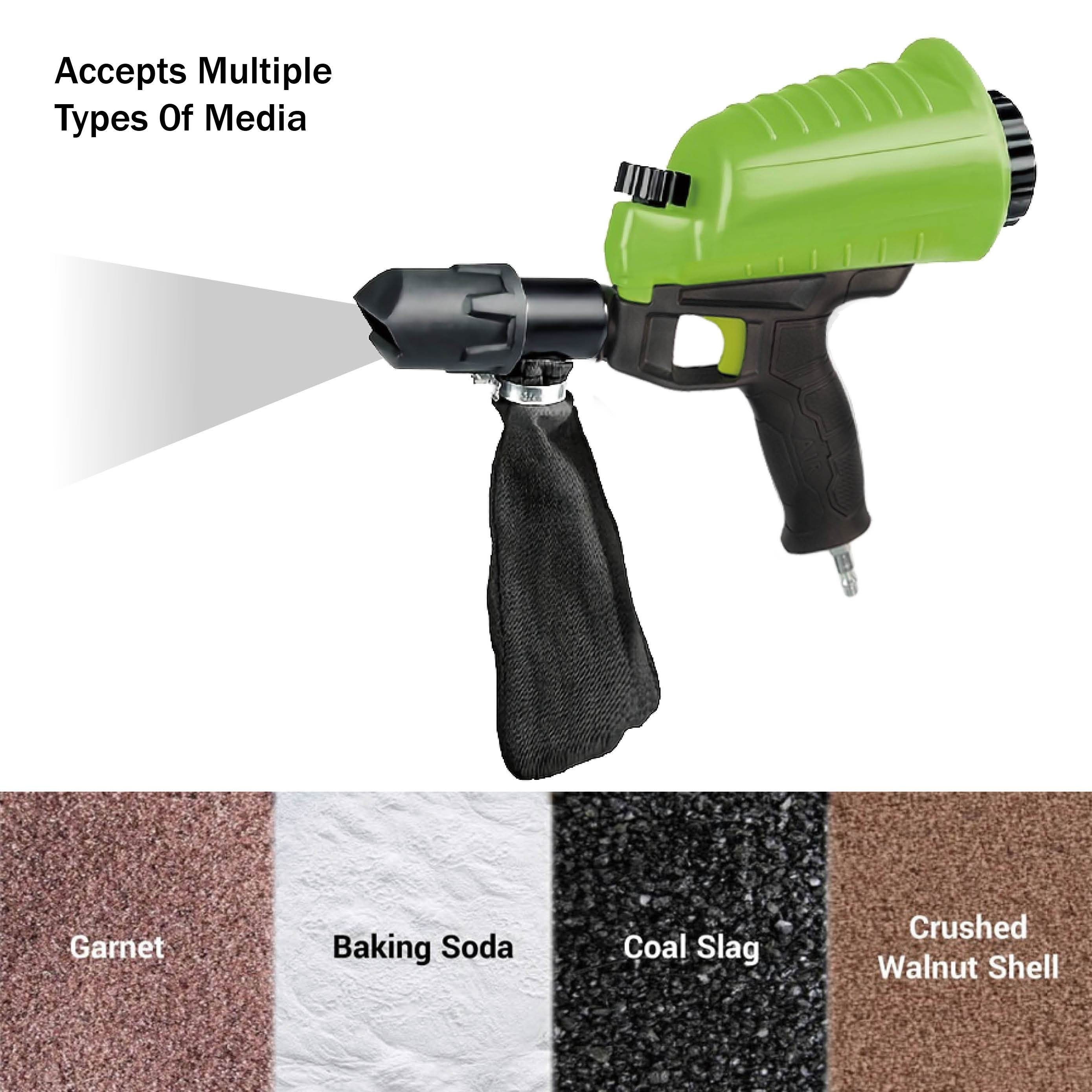 Baking soda deals sand blaster