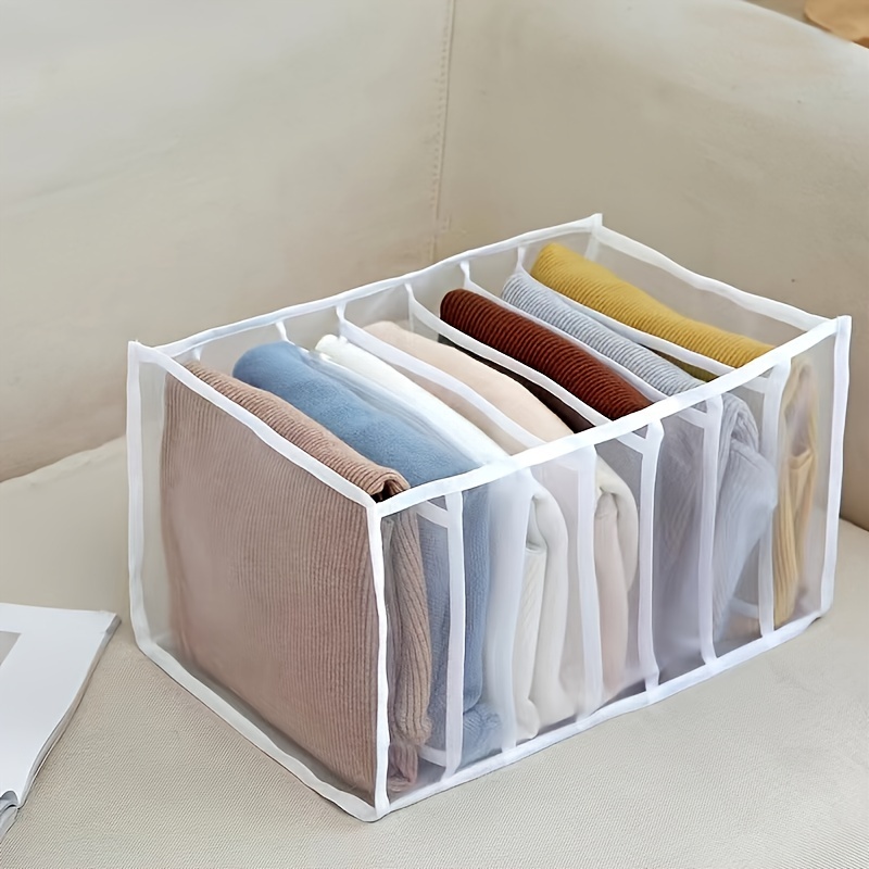 6/7/ Underwear Drawer Storage Box Foldable Clothes Storage - Temu