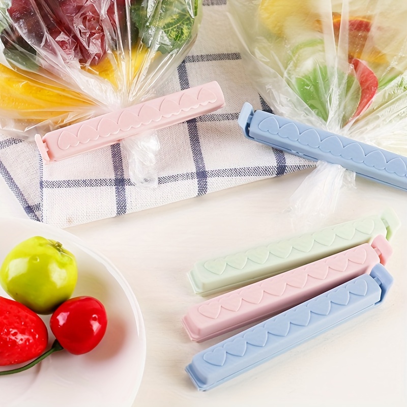 Reusable Plastic Food Sealing Clips Keep Your Kitchen Food - Temu