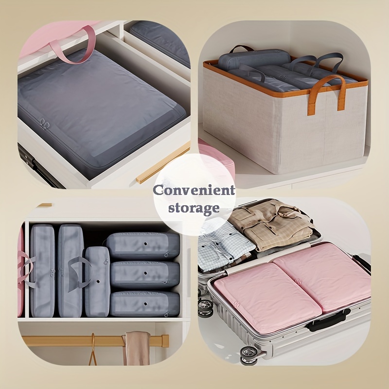 Portable Clothes Compression Bag Space saving Storage Bag - Temu