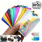 2pcs Ultra-thin Rfid Blocking Card Holders, Credit Card Protectors