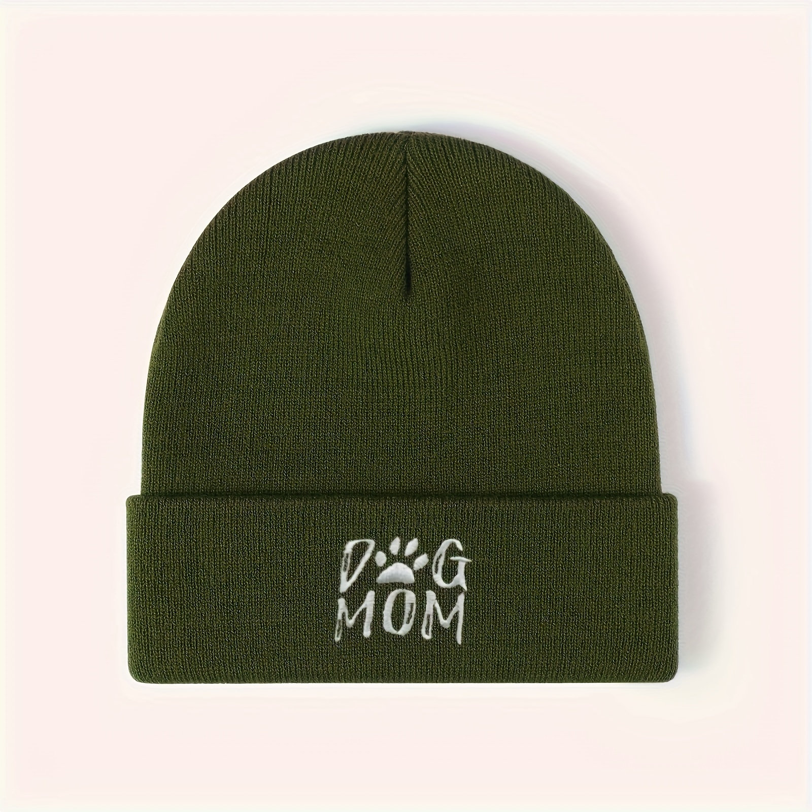 Dog hotsell mom beanie