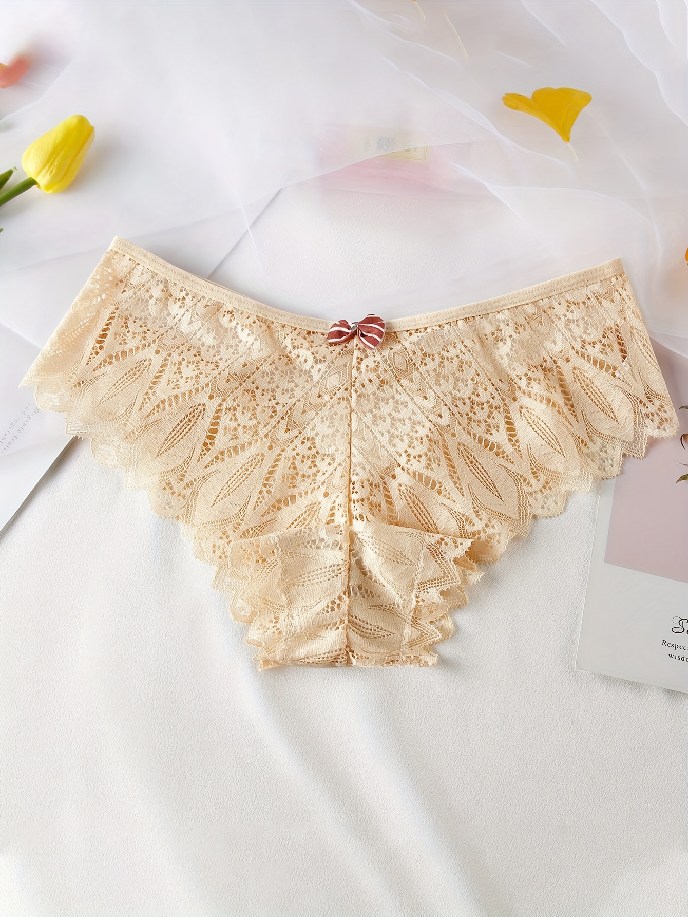 Panties For Women Crochet Lace Lace Up Panty Sexy Hollow Out Underwear Most  Comfortable Womens Underwear Green at  Women's Clothing store