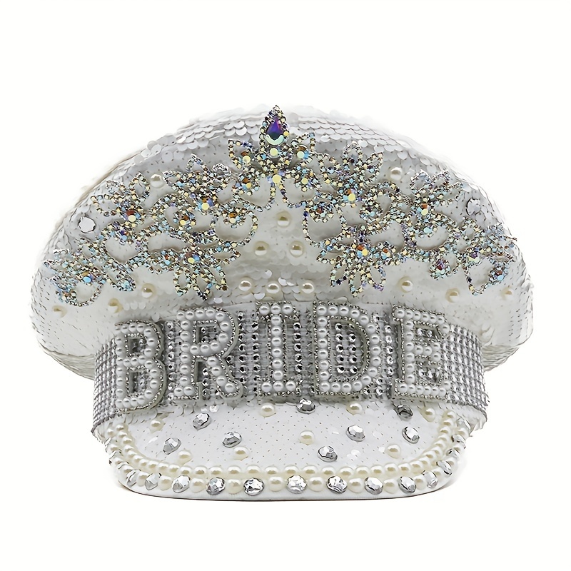 Bride To Be Cowboy Hat Accessori da sposa Cappello da hen Cappello