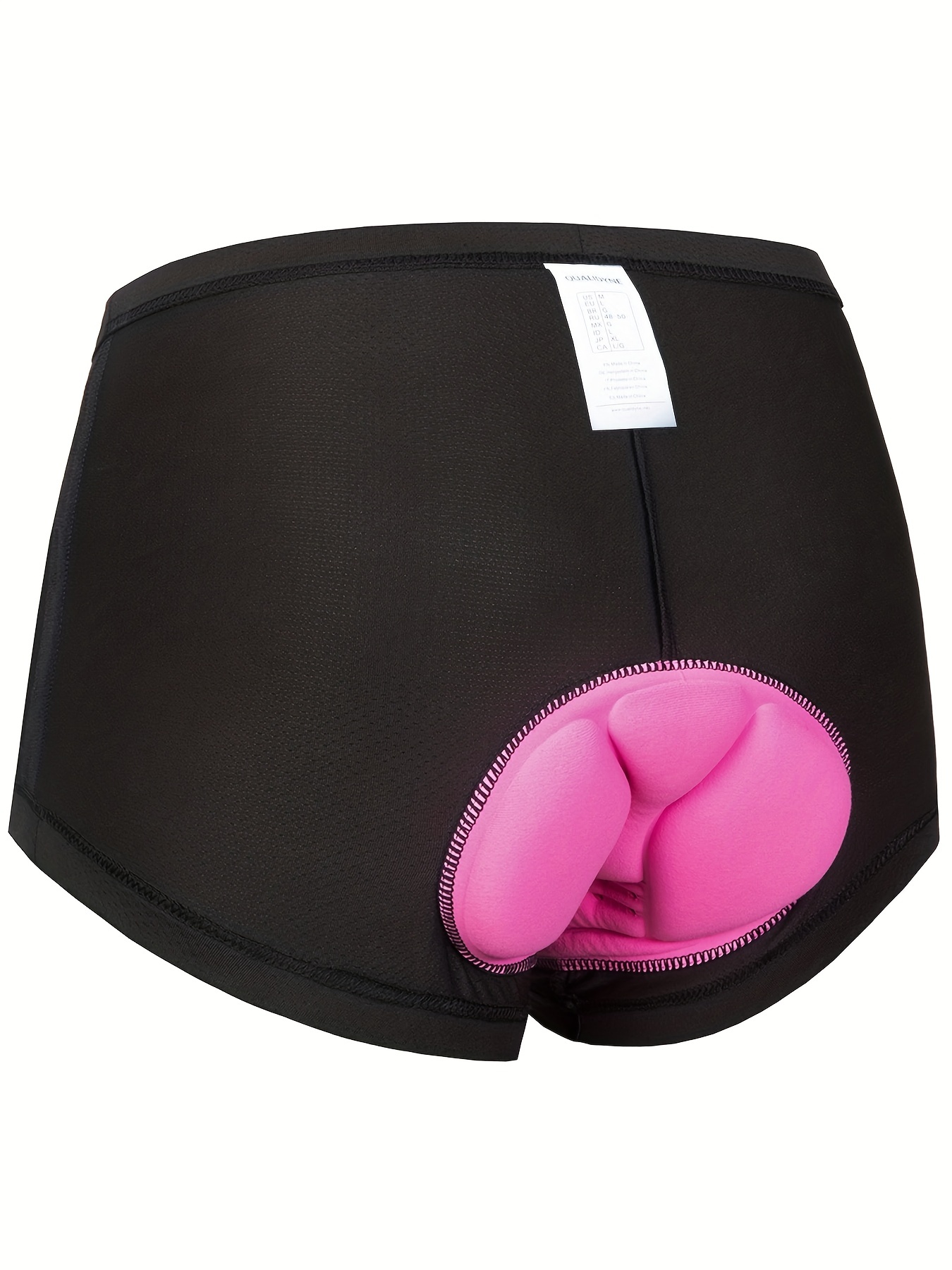 Sponeed Cycling Underwear Shorts for Women 4D Gel Padded Bike Bicycle  Undershorts Pink S 