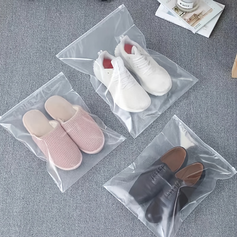 10 fundas de plástico transparente para ropa de 35.4 pulgadas, bolsas  protectoras a prueba de polvo, adecuadas para almacenamiento en el hogar