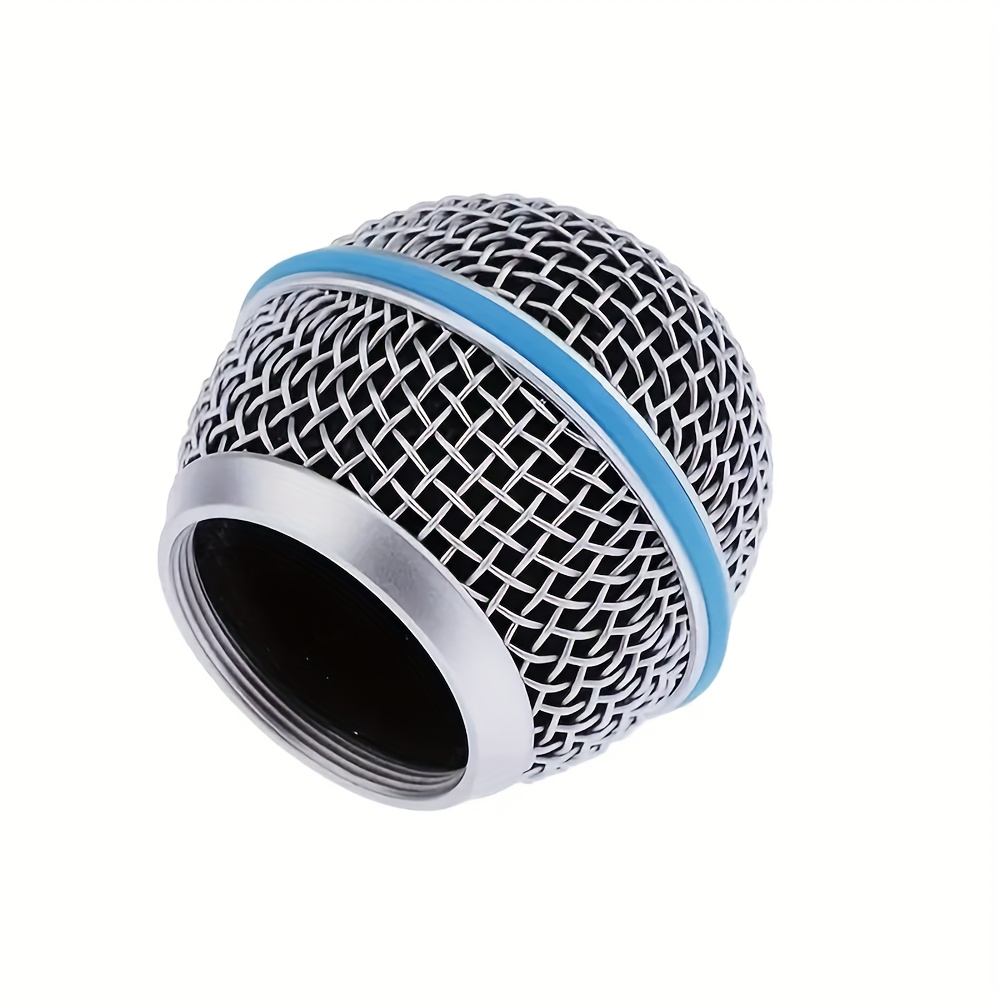 Sm58 Beta58 Beta87 Wire Handheld Microphone Metal Mesh Head Temu