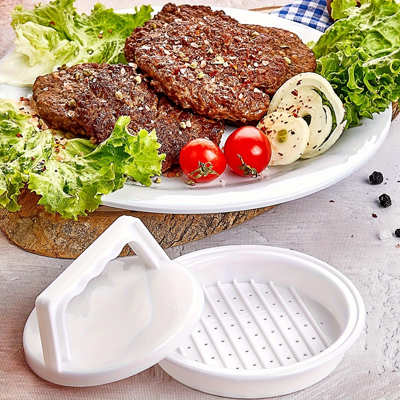 1pc Pressa Hamburger Pressa Hamburger Pressa Cheeseburger - Temu Italy