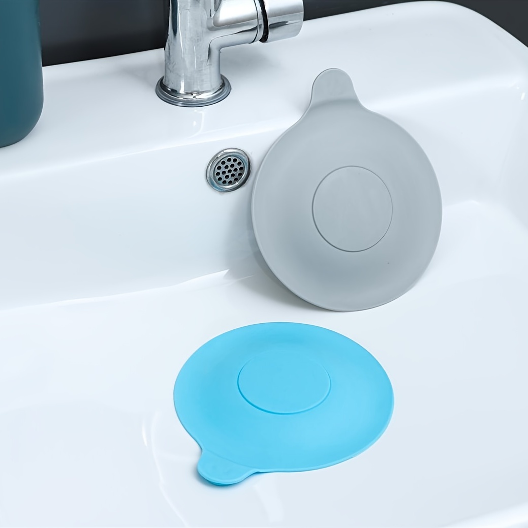 Tappo di scarico per vasca da bagno universale in silicone da 1 pezzo -  Tappo in gomma riciclabile per lavandini, bagno, cucina, lavanderia e  scarichi