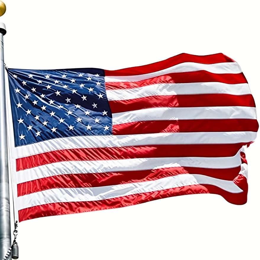 show your patriotism with this durable american flag outdoor decoration yard supplies included