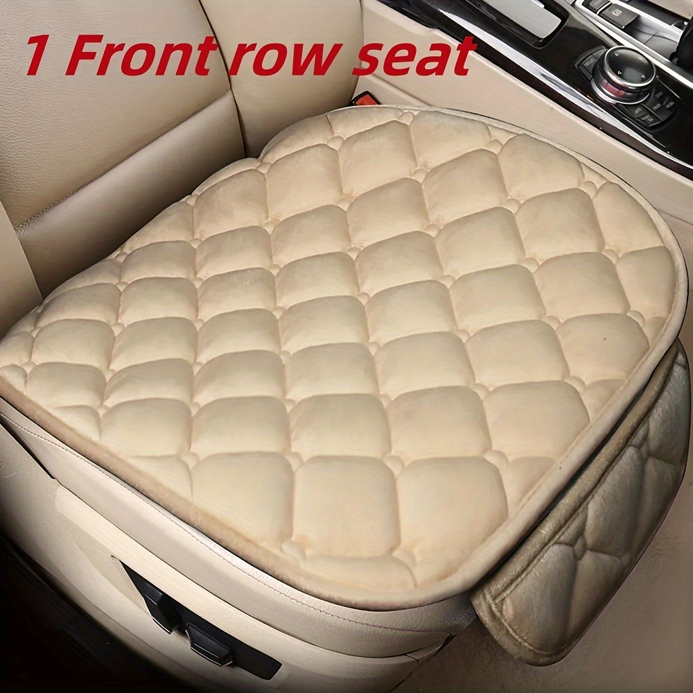 Universal Car Seat Cover Car Rear Flocking Cloth Cushion Non - Temu