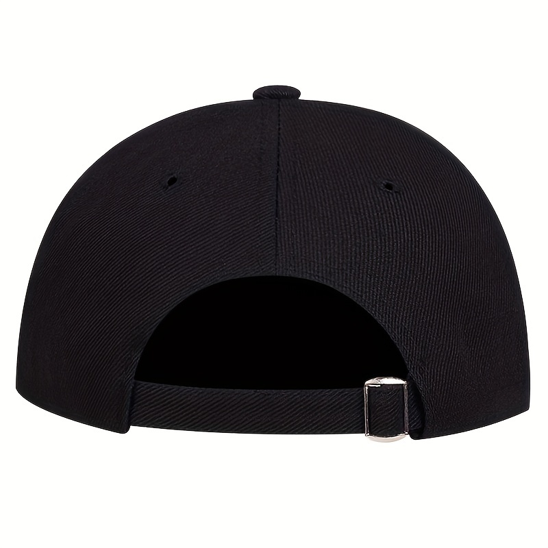Embroidery Casual Baseball Cap Solid Dad Hat Unisex Sun Hats For Women Men