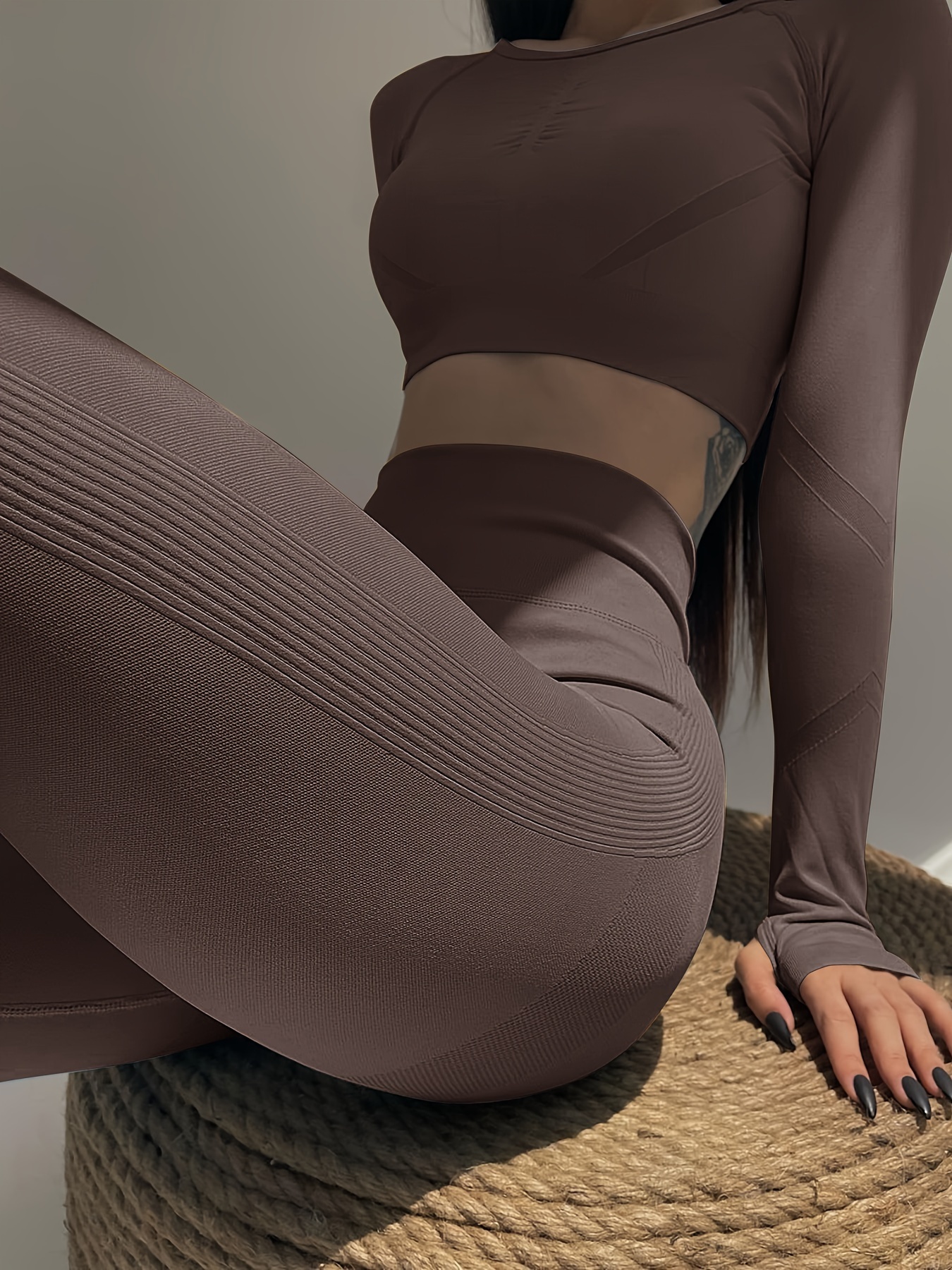 Rugkey Scrunch Butt Lift Leggings for Women Tie Dye High Waist
