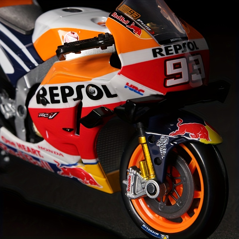Maisto 1:18 Marc Marquez # 93 Repsol Honda Toy Model Moto Gp motorbike RC  213 V
