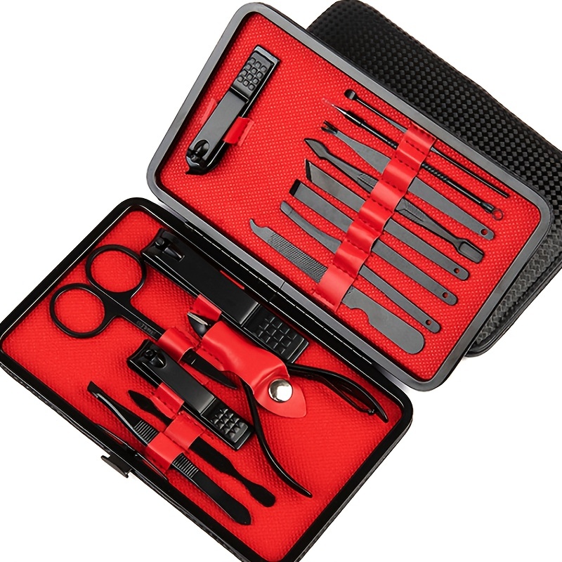 iToncs Professional Pedicure Tools Set, 15 in 1 Stainless Steel