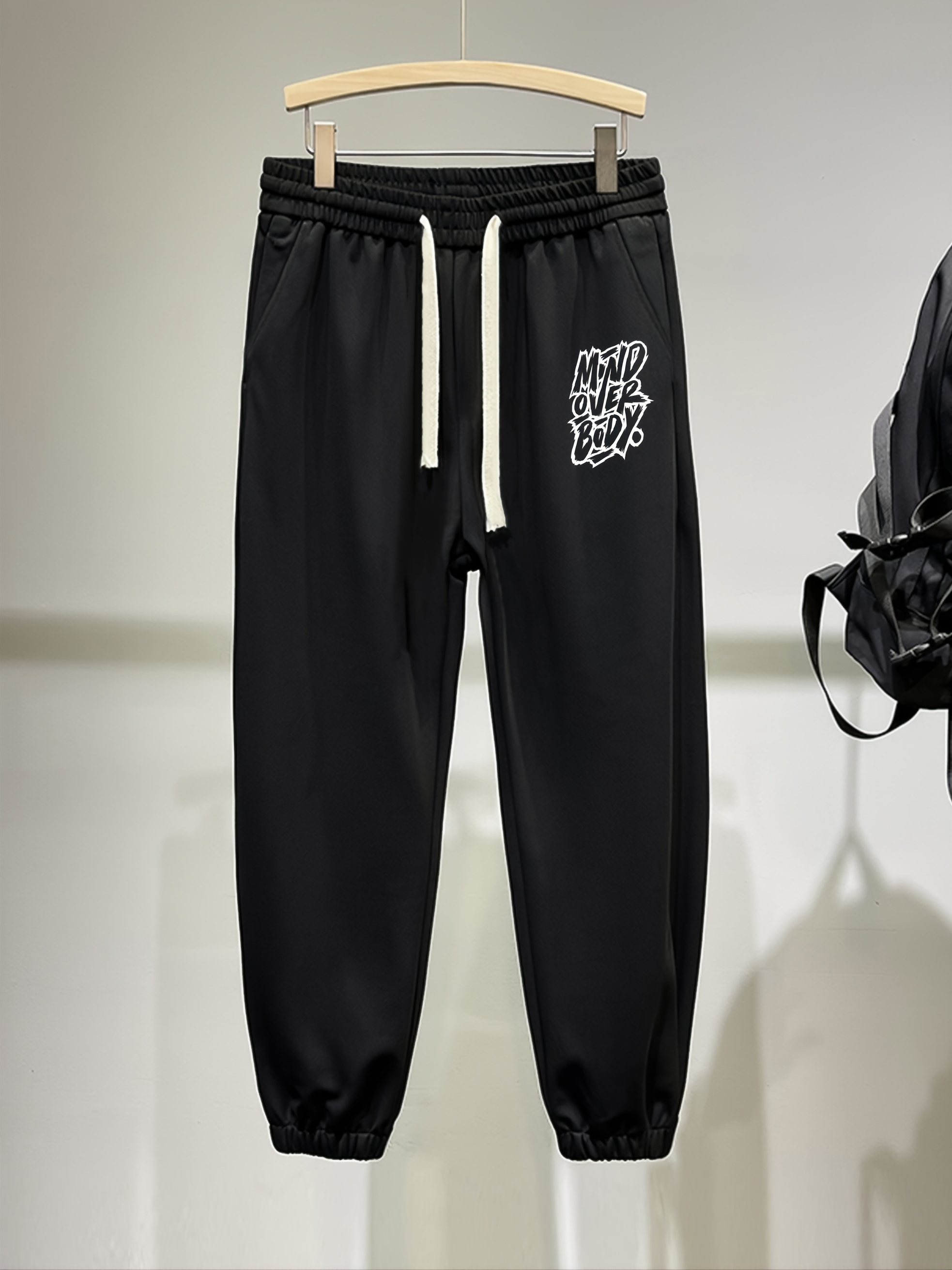 Men's Birdmusic Graphic Pants With Drawstring