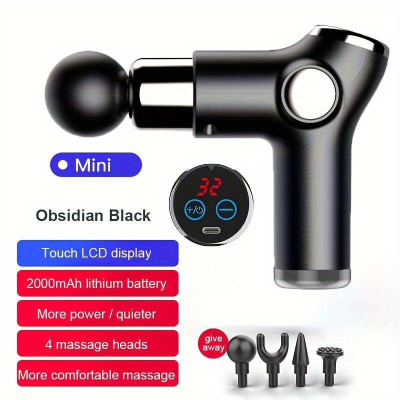 Muscle Massage Gun Handheld Muscle Massager Type c - Temu