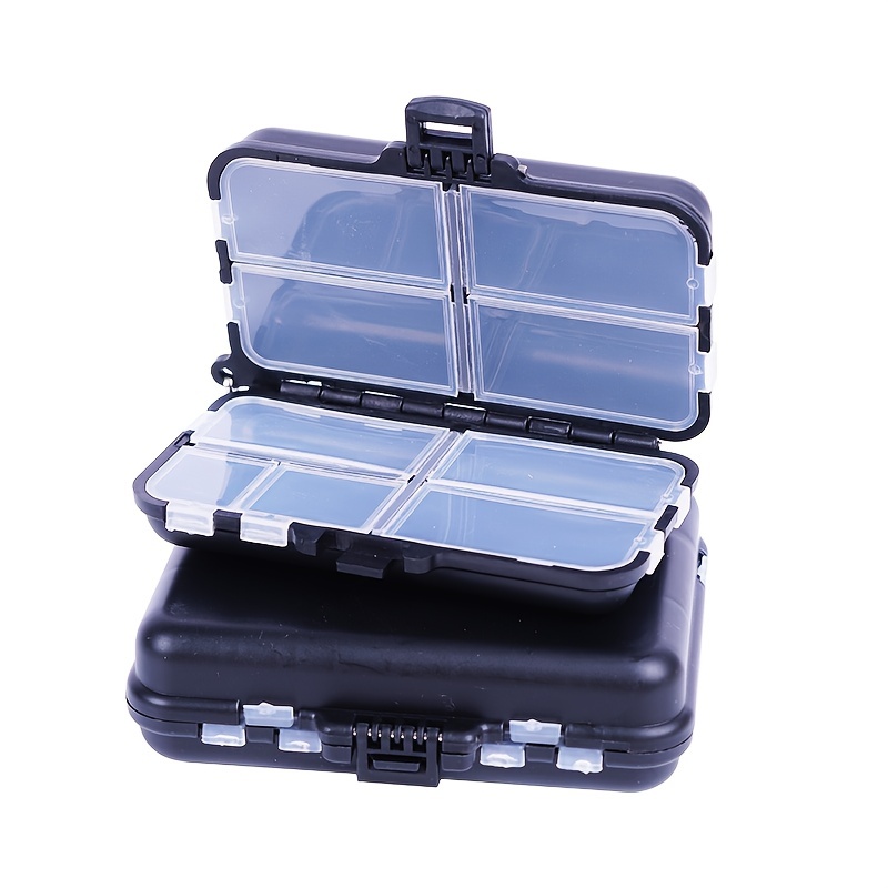 Waterproof Fishing Tackle Storage Box 9 Compartments - Temu
