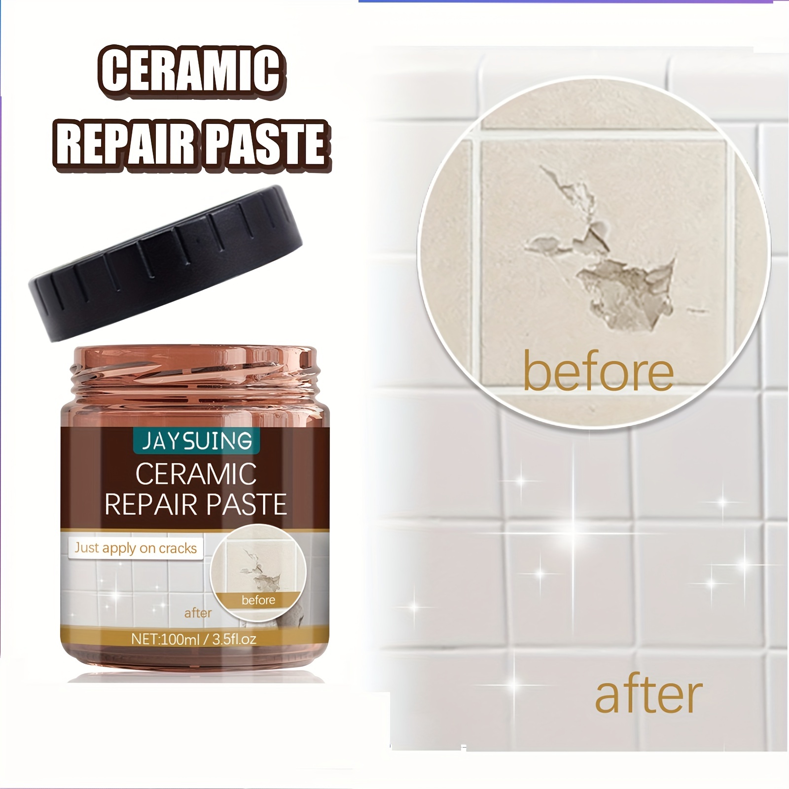 Ceramic Tile Repair Agent Ceramic Paste Ceramic - Temu
