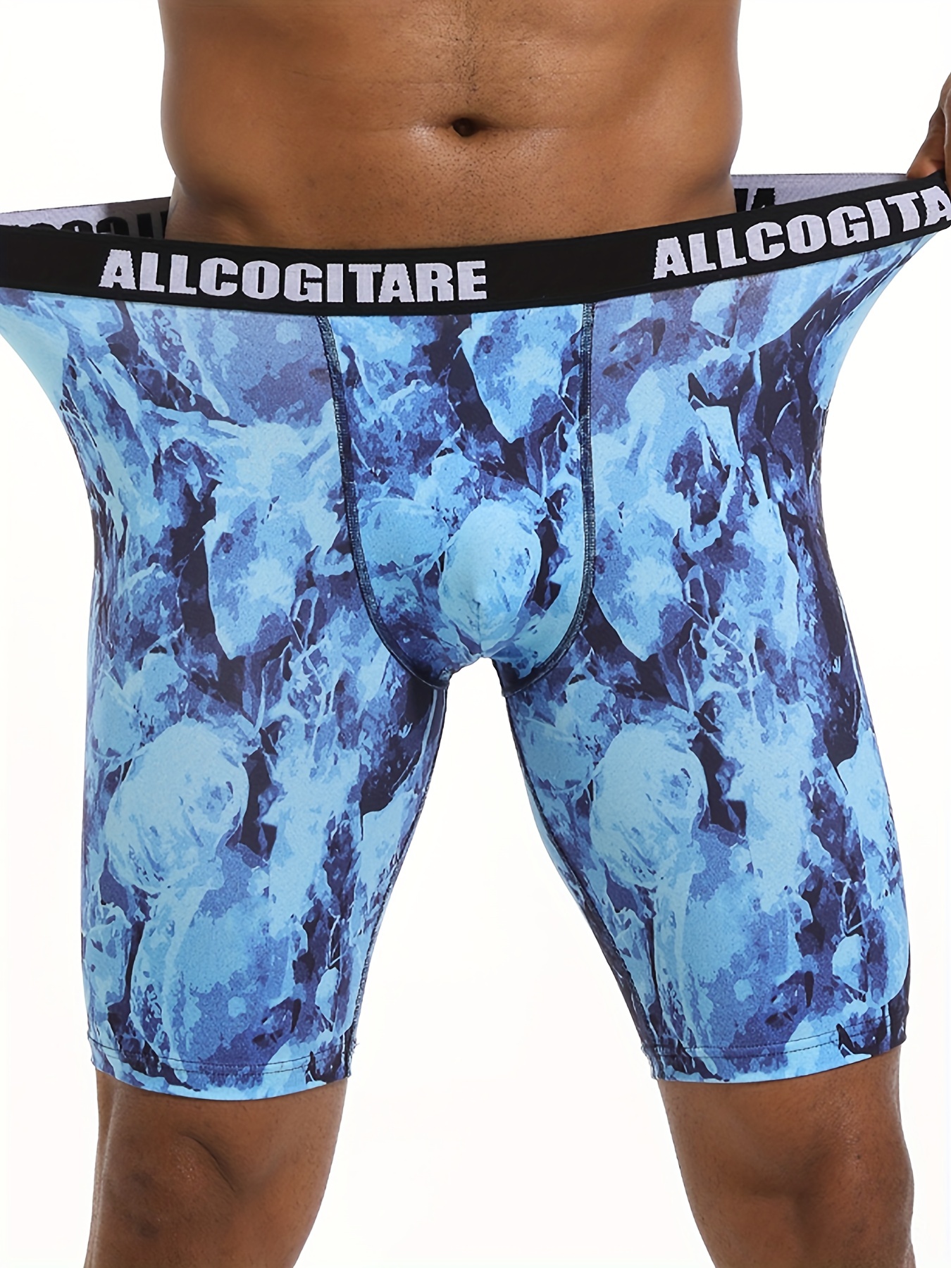 Men's Breathable Boxer Briefs - Moisture Wicking Supportive Underwear