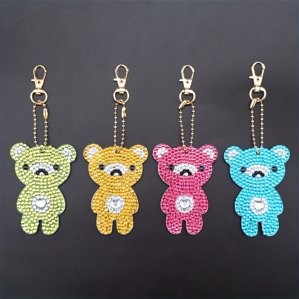 Diamond Art Sailor Bear Keychain – Colours Crafts