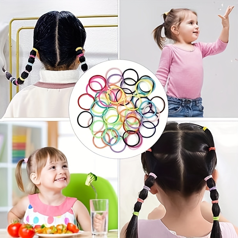 Bandes élastiques lapin tendance, Lot de 5 bandes élastiques pour enfants,  accessoires pour cheveux pour filles, mignons bracelets en caoutchouc pour  enfants, ✓ Meilleur prix au Maroc et ailleurs