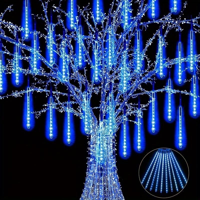 Rideau lumineux de Noël flocons de neige 2 x 1 m, 104 LED