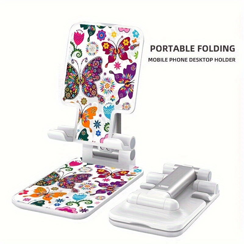 TEMU Mobile Phone Holder Flower Mobile Phone Holder For Office Dormitory Desktop Mobile Phone Holder Mobile Tablet Universal Mobile Phone Holder