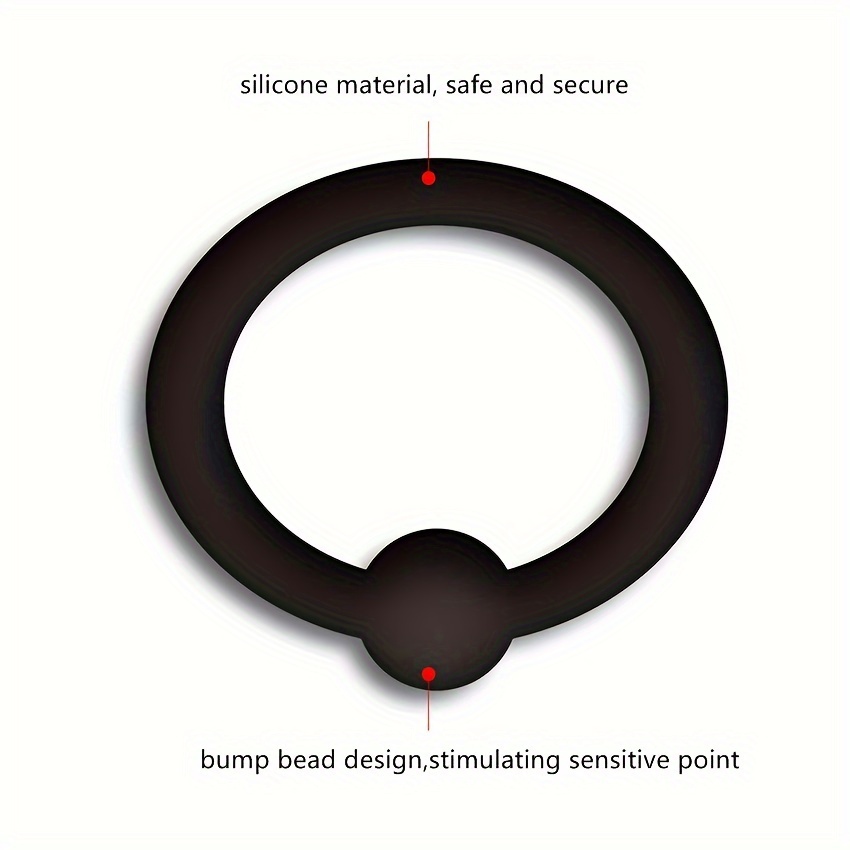 6pcs Silicone Penis Rings Set, 6 Different Sizes Cock Rings For Erection  Enhancing, Long Lasting Stronger Men Sex Toy, Stretchy Safe Adult Sex Toys 