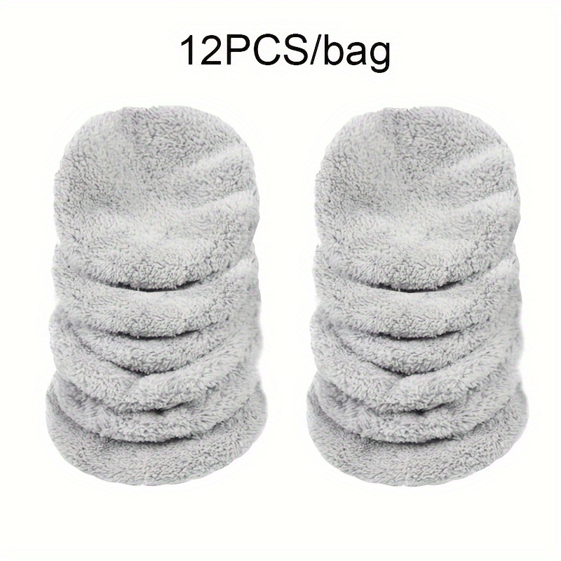 8pcs/12pcs Window Robot Cloth Set Household Mop Cloth Set Washable And Reusable Cleaning Cloth Se