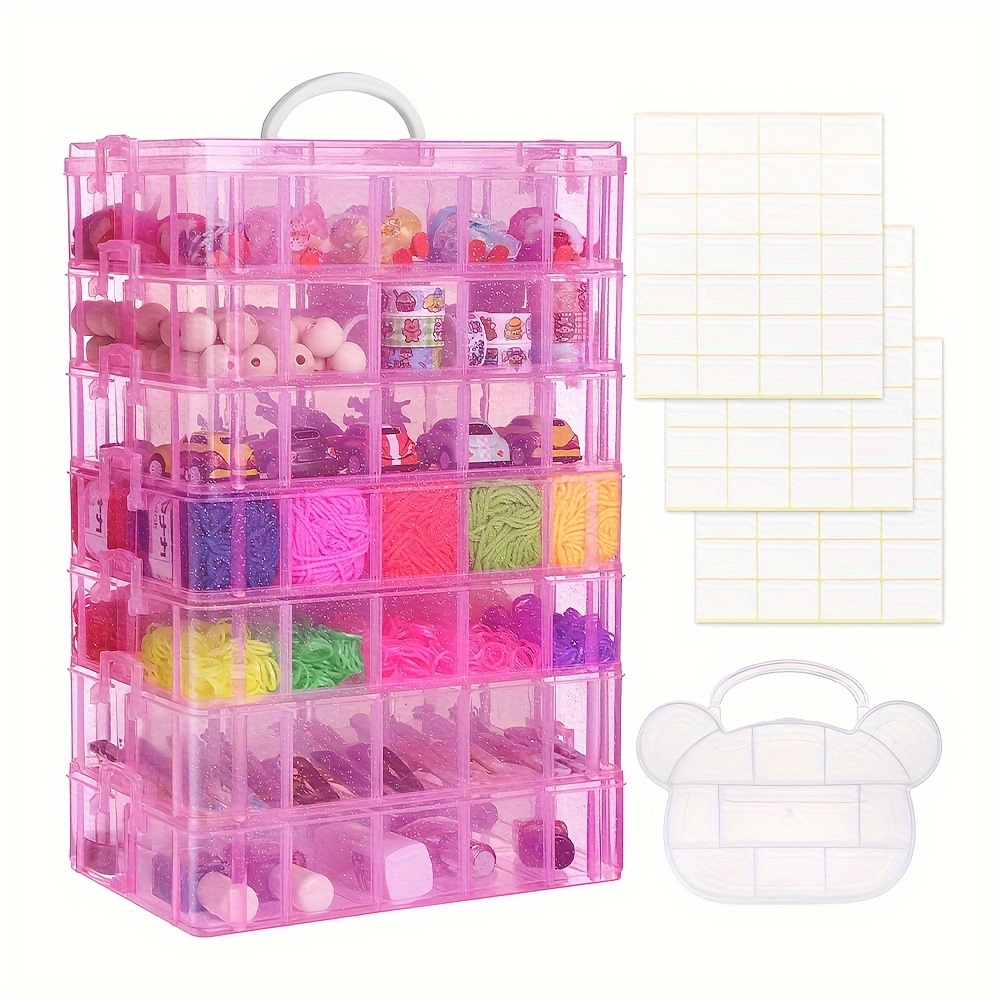 7 layer Stackable Storage Container Small Bear Shaped - Temu