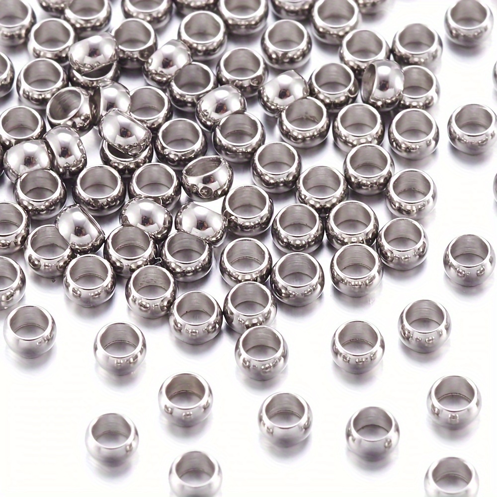 Stainless Steel Beads for Jewelry Making DIY