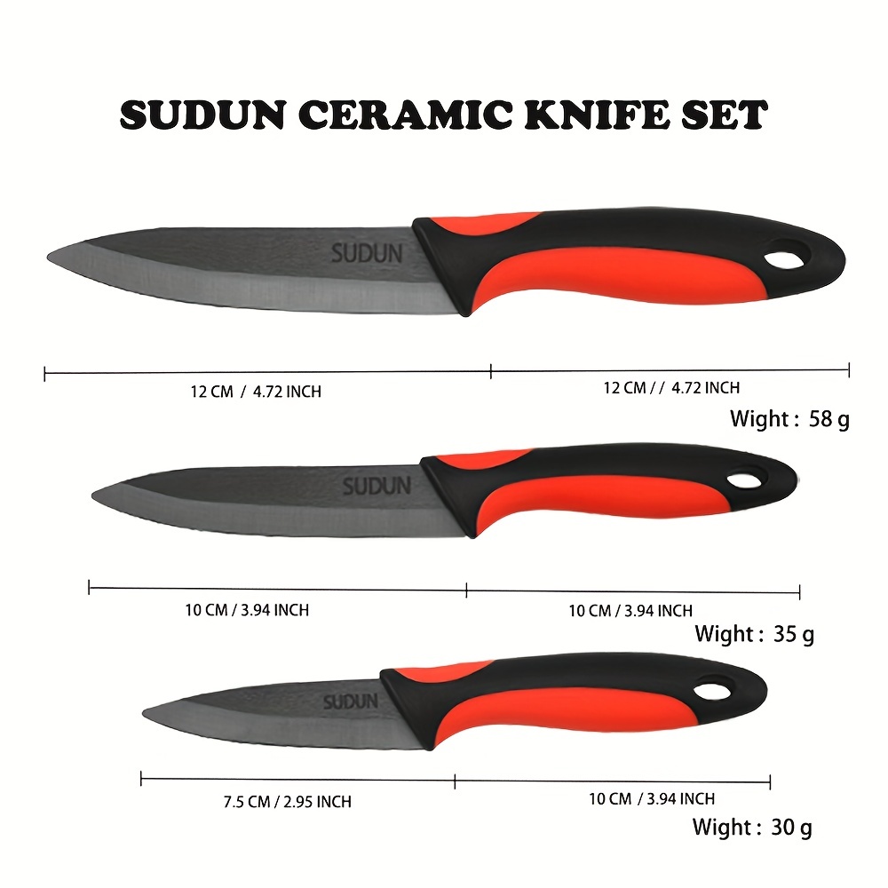 Set of Ceramic Knives