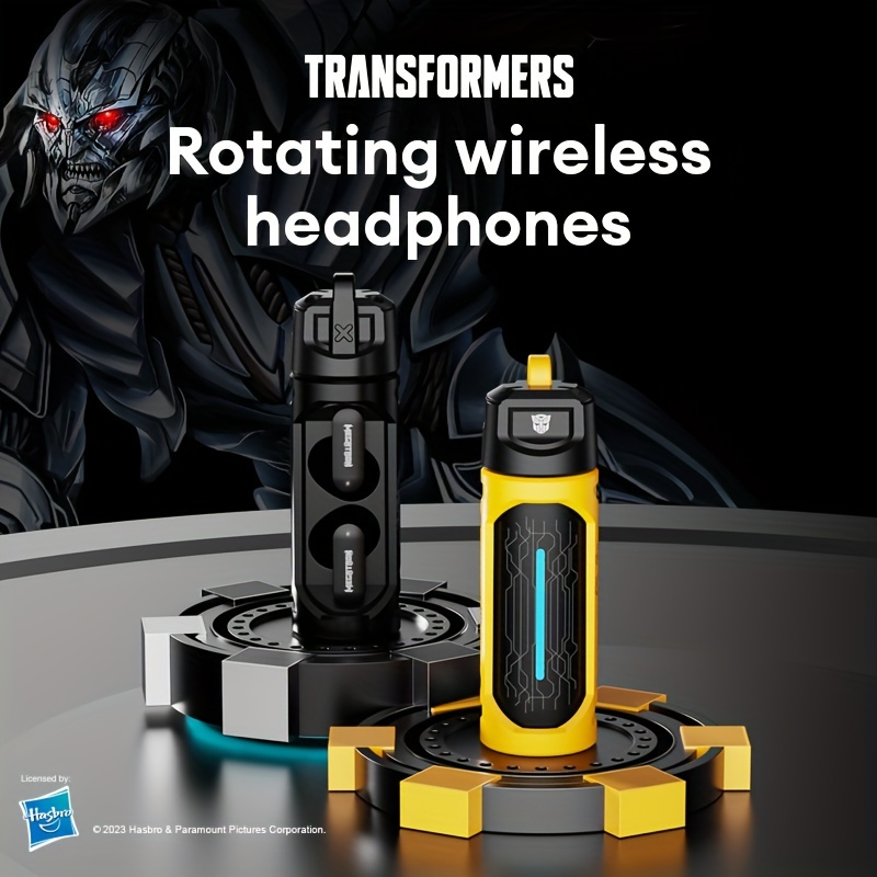 Transformers Gaming Headphones TF-G01 Sem Fio Com Microfone Amarelo Preto  Jogo / Esporte / Música Redução De Ruído Lâmpada RGB Para IPhone Para Ios  Para PC - Temu Portugal