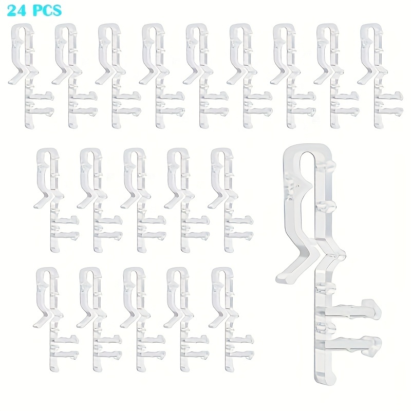 Hidden Blind Clips Hidden Clips Clear Plastic Clips For Home Window Blinds  Home Decor - Temu United Kingdom