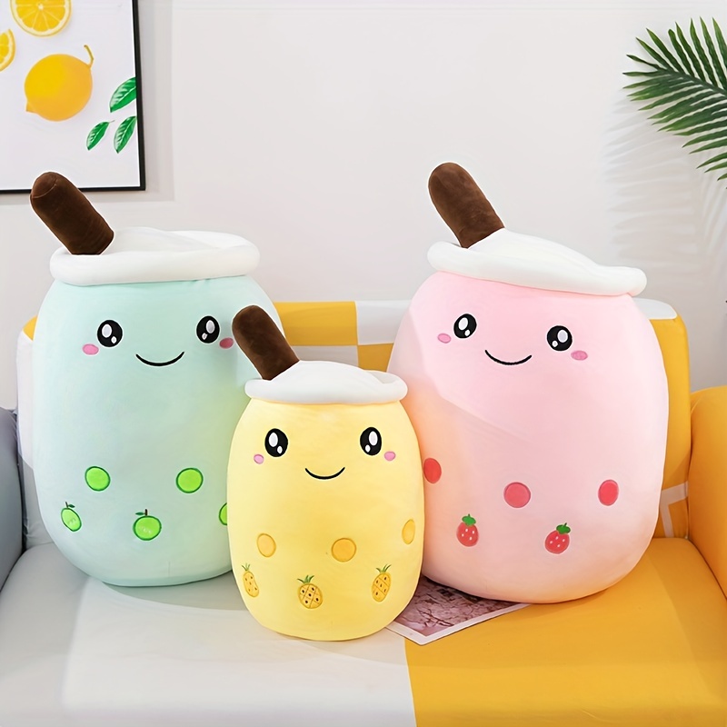 Cute Boba Milk Tea Plush: Soft Stuffed Bubble Tea Cup - Temu