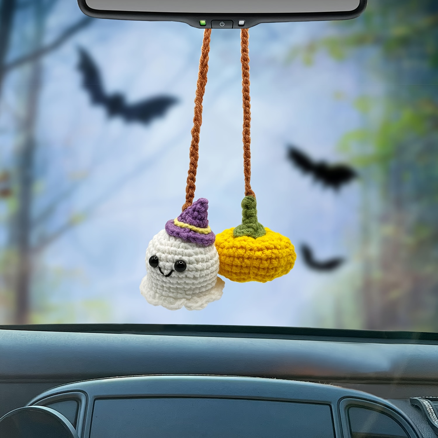5 Stück Auto Armaturenbrett Kreative Halloween Dekoration - Temu