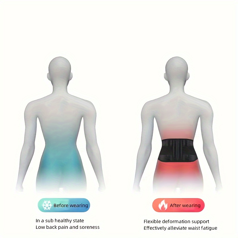 Magnetic Waist Protector Belt for Exercise & Comfort