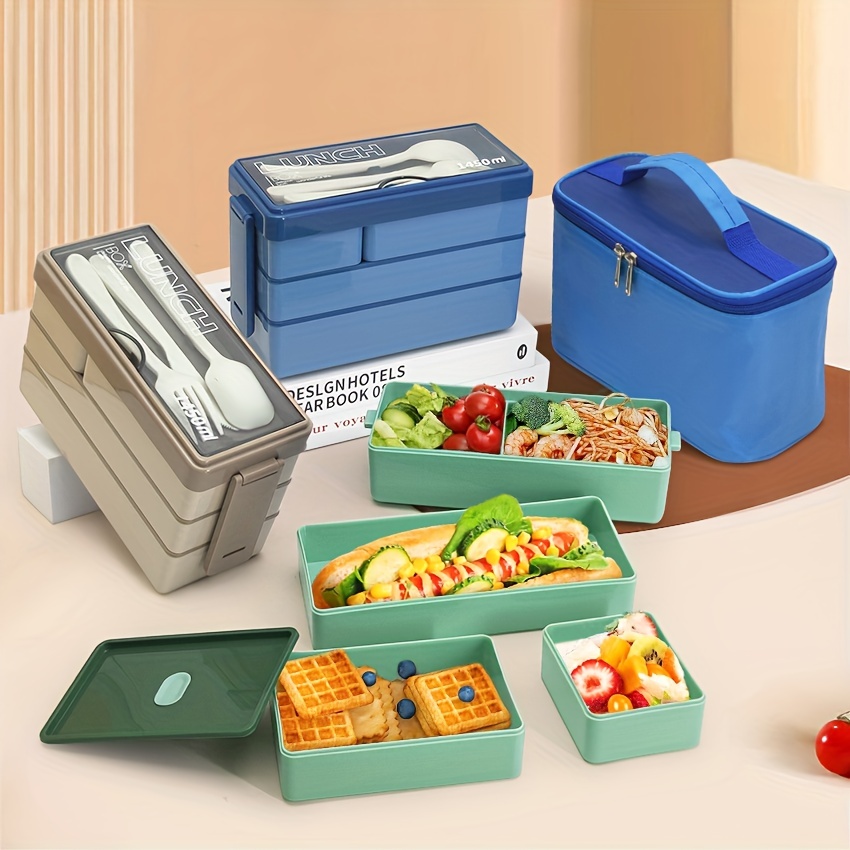 Bento Box Students And Adult Lunch Box Lunch Containers For - Temu