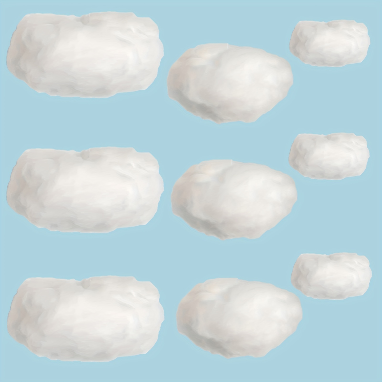 Décorations de nuages artificiels pour plafond, simulation de